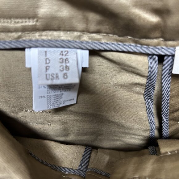 Brunello Cucinelli Cargo Wide Legged Dress Pants Size 6 - Picture 3 of 11